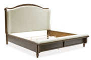 Sturlayne Brown California King Upholstered Panel Bed from Ashley - Lara Furniture