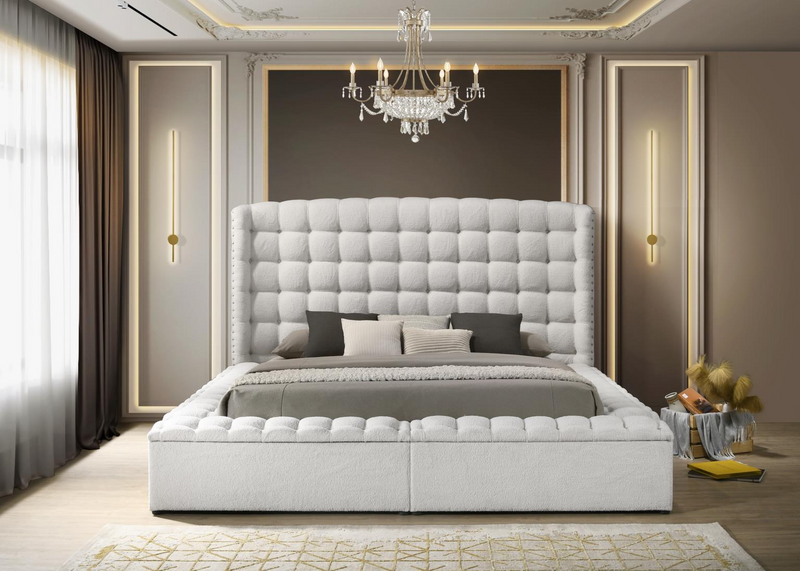 Versaley Queen White Storage Bed