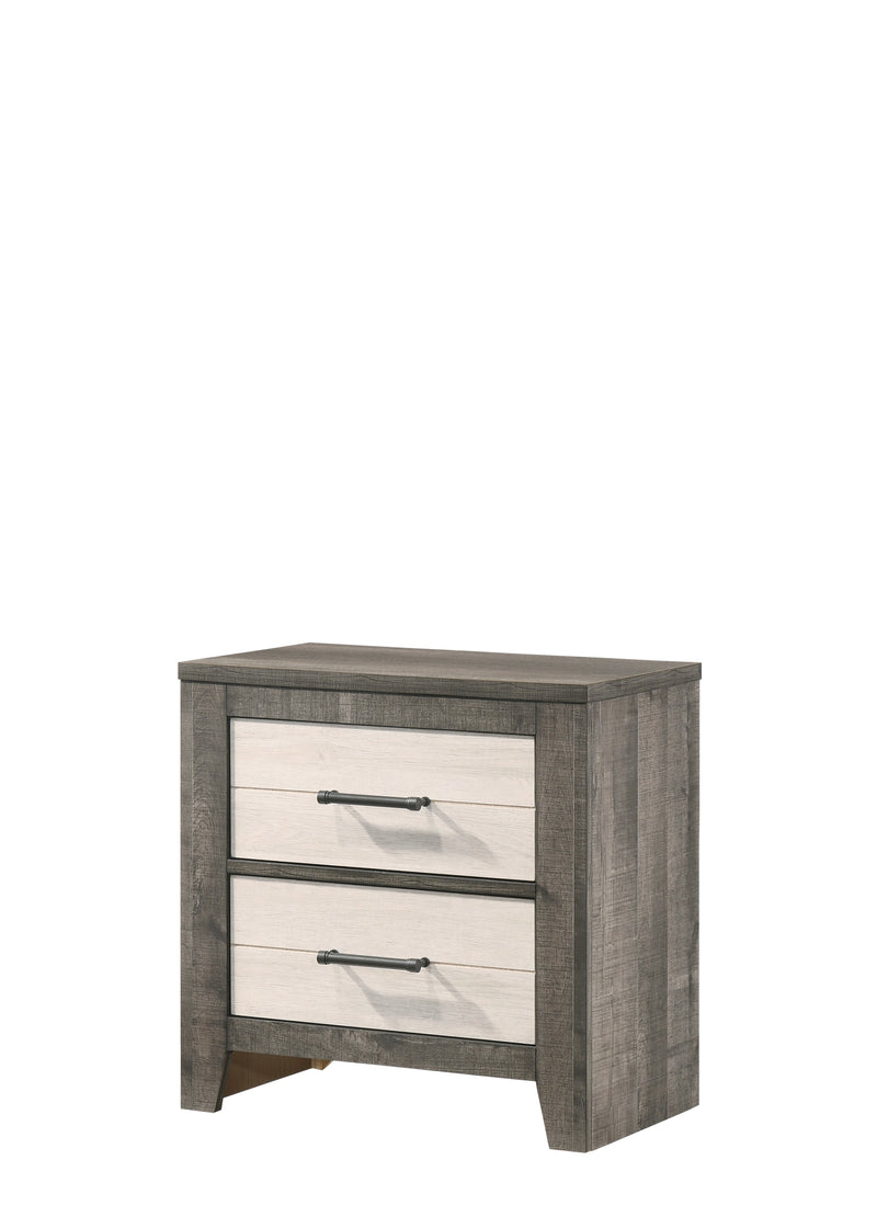 Rhett Brown/Cream LED Platform Bedroom Set from Crown Mark - Lara Furniture