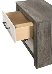 Rhett Brown/Cream LED Platform Bedroom Set from Crown Mark - Lara Furniture