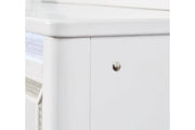 Chalanna White Dresser and Mirror -  Ashley - Lara Furniture