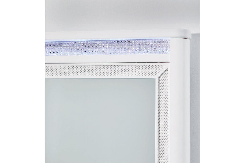 Chalanna White Dresser and Mirror -  Ashley - Lara Furniture