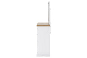 Ashbryn White/Natural Dresser and Mirror -  Ashley - Lara Furniture
