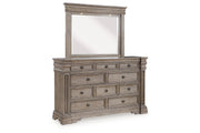 Blairhurst Light Grayish Brown Dresser and Mirror -  Ashley - Lara Furniture