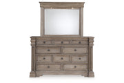 Blairhurst Light Grayish Brown Dresser and Mirror -  Ashley - Lara Furniture