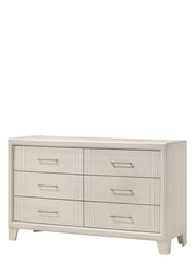 Charlie White Panel Bedroom Set from Crown Mark - Lara Furniture