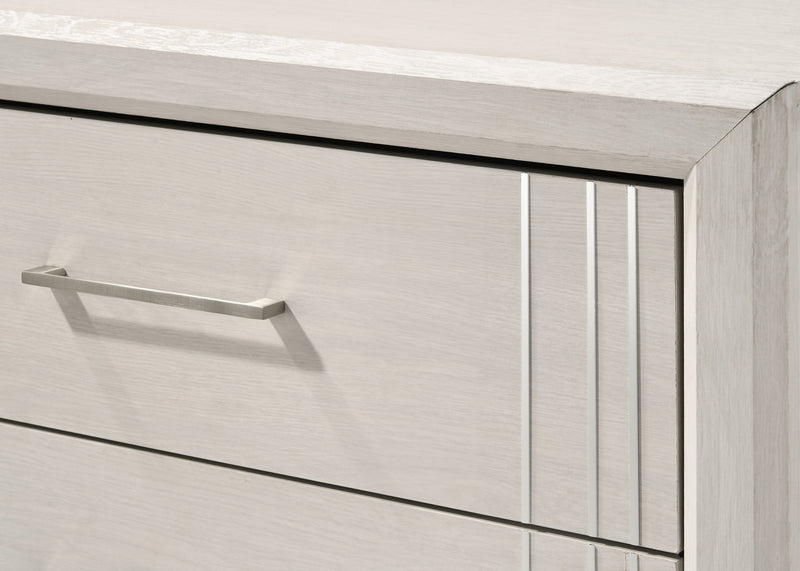 Charlie White Panel Bedroom Set from Crown Mark - Lara Furniture
