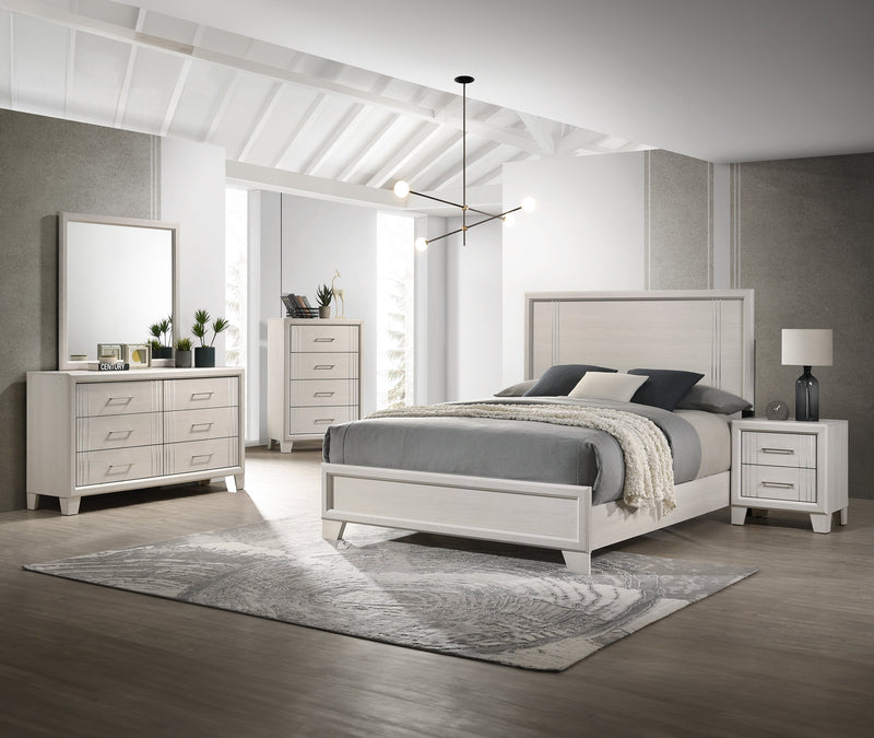 Charlie White Panel Youth Bedroom Set from Crown Mark - Lara Furniture