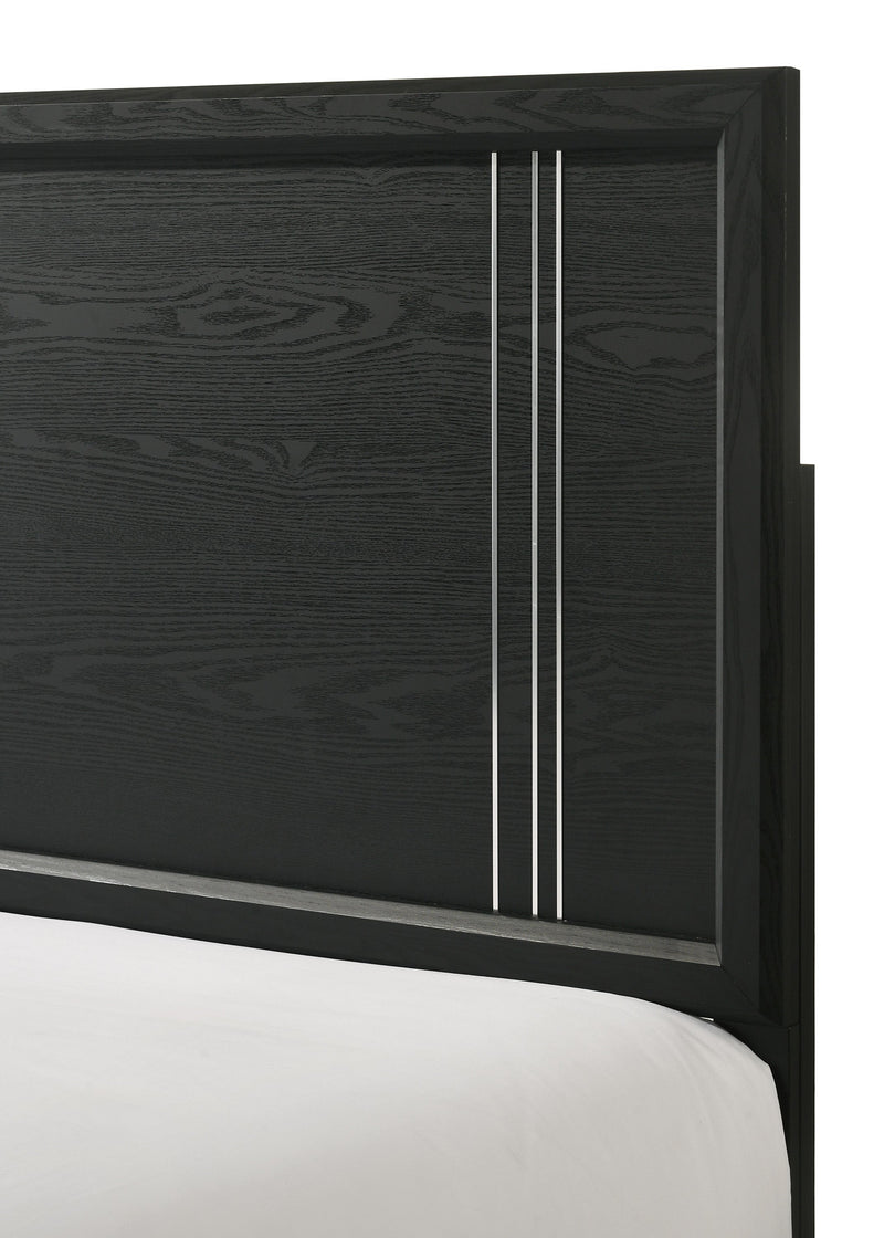 Charlie Charcoal Panel Bedroom Set from Crown Mark - Lara Furniture