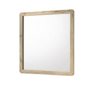 Dawson Light Wood Bedroom Mirror (Mirror Only) from Crown Mark - Lara Furniture