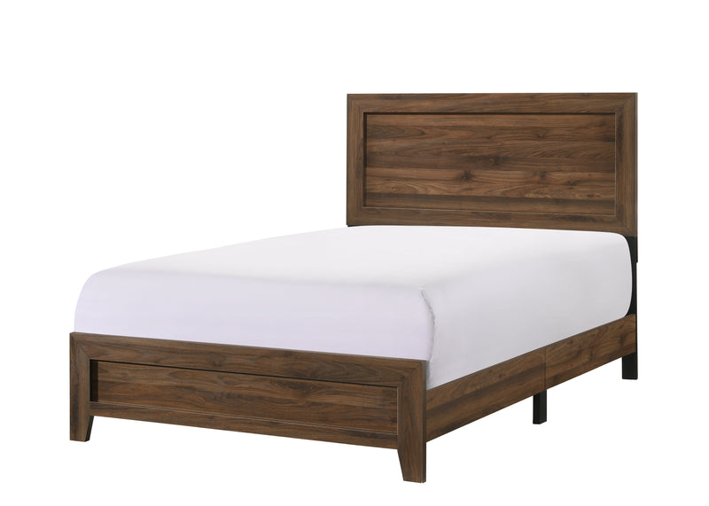 Millie Cherry Brown Panel Youth Bedroom Set - Lara FurnitureYouth Bedroom Set