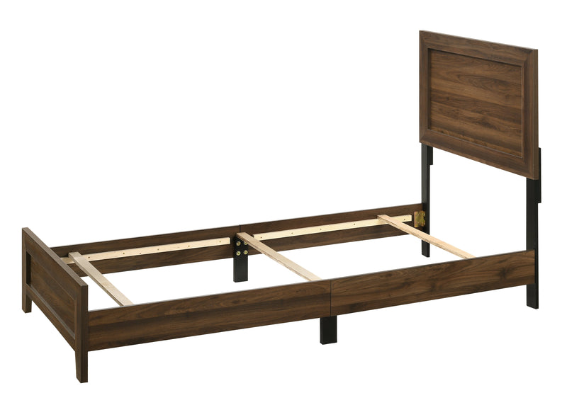 Millie Cherry Brown Panel Youth Bedroom Set - Lara FurnitureYouth Bedroom Set