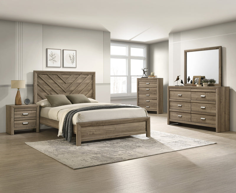 Valor Light Brown Youth Bedroom Set from Crown Mark - Lara Furniture