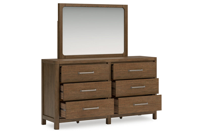 Cabalynn Light Brown Dresser and Mirror -  Ashley - Lara Furniture