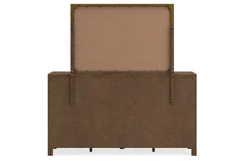 Cabalynn Light Brown Dresser and Mirror -  Ashley - Lara Furniture