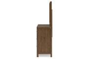 Cabalynn Light Brown Dresser and Mirror -  Ashley - Lara Furniture