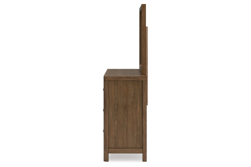 Cabalynn Light Brown Dresser and Mirror -  Ashley - Lara Furniture