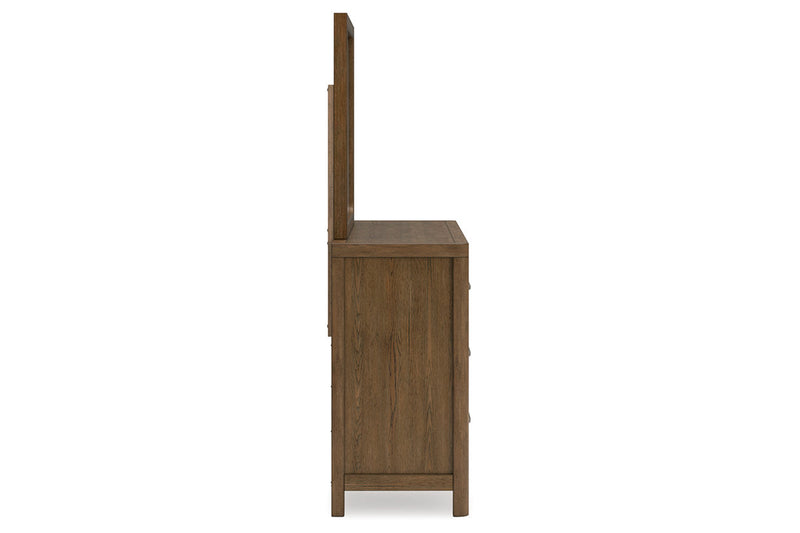 Cabalynn Light Brown Dresser and Mirror -  Ashley - Lara Furniture