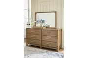 Cabalynn Light Brown Dresser and Mirror -  Ashley - Lara Furniture