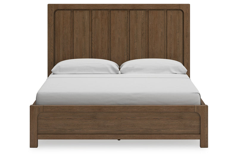 Cabalynn Light Brown Panel Storage Bedroom Set from Ashley - Lara Furniture