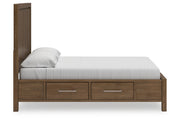 Cabalynn Light Brown Panel Storage Bedroom Set from Ashley - Lara Furniture