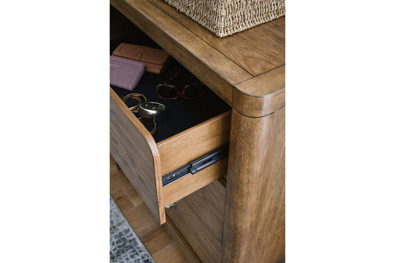 Cabalynn Light Brown Dresser and Mirror -  Ashley - Lara Furniture