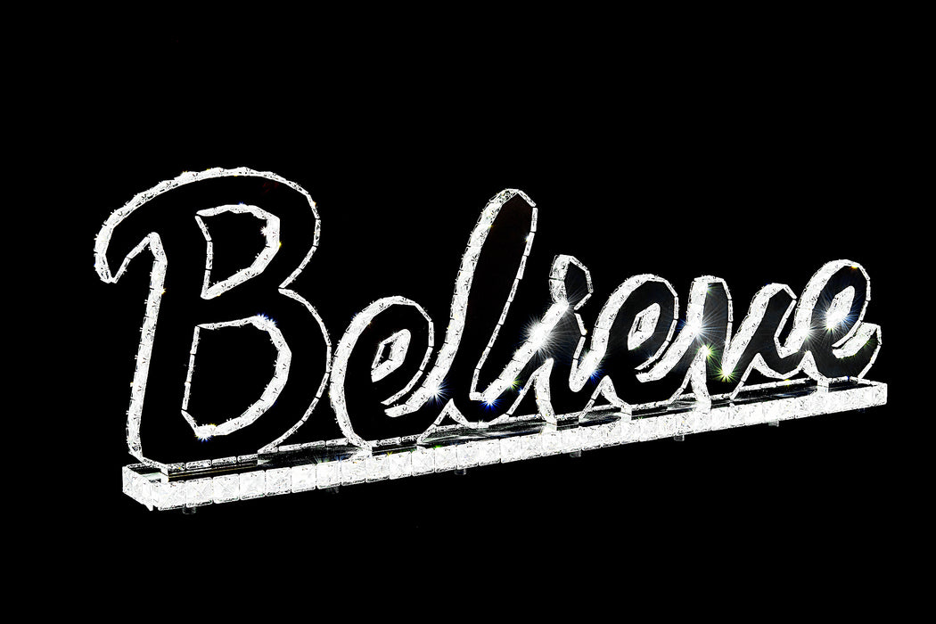 Believe Silver Led