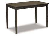 Kimonte Multi Dining Table and 4 Chairs -  Ashley - Lara Furniture