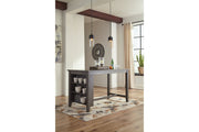 Caitbrook Gray Counter Height Dining Table and 4 Barstools -  Ashley - Lara Furniture