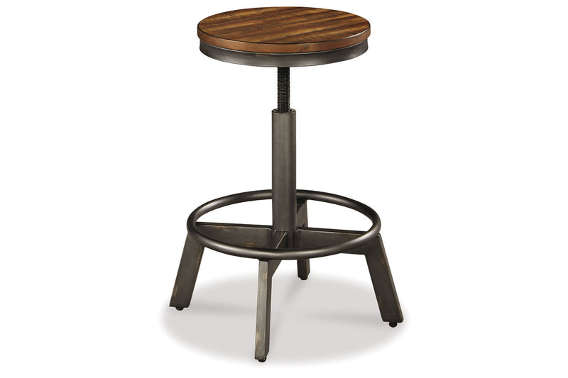 Torjin Brown/Gray Counter Height Dining Table and 2 Barstools -  Ashley - Lara Furniture
