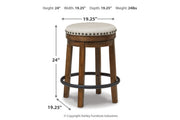 Valebeck Multi Counter Height Table and 4 Stools -  Ashley - Lara Furniture