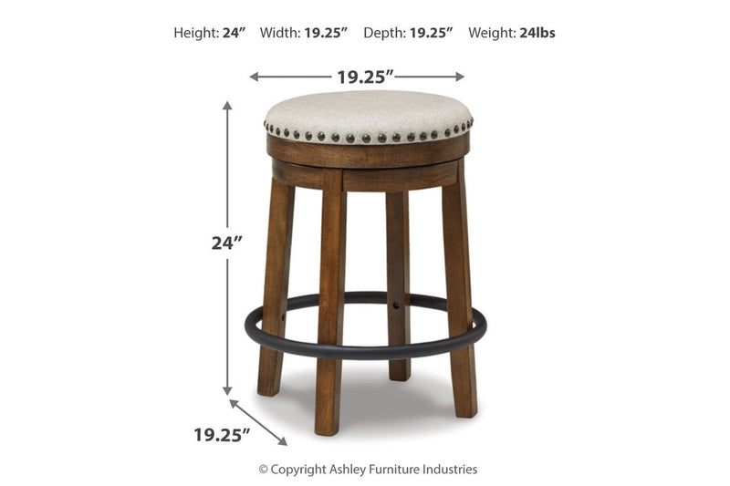 Valebeck Multi Counter Height Table and 4 Stools -  Ashley - Lara Furniture