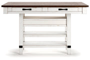 Valebeck Multi Counter Height Dining Table and 4 Barstools -  Ashley - Lara Furniture