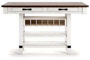 Valebeck Multi Counter Height Dining Table and 4 Barstools -  Ashley - Lara Furniture