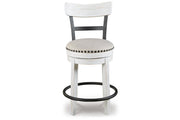 Valebeck Multi Counter Height Dining Table, 4 Barstools and Server -  Ashley - Lara Furniture