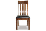 Ralene Medium Brown Dining Table and 2 Chairs and Bench -  Ashley - Lara Furniture
