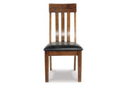 Ralene Medium Brown Dining Table and 4 Chairs and Bench -  Ashley - Lara Furniture