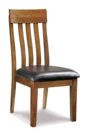 Ralene Dining Table and 4 Chairs in Medium Brown from Ashley - Lara Furniture