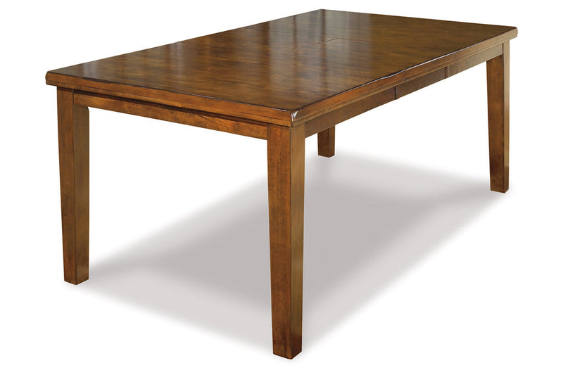 Ralene Medium Brown Dining Table and 2 Chairs and Bench -  Ashley - Lara Furniture