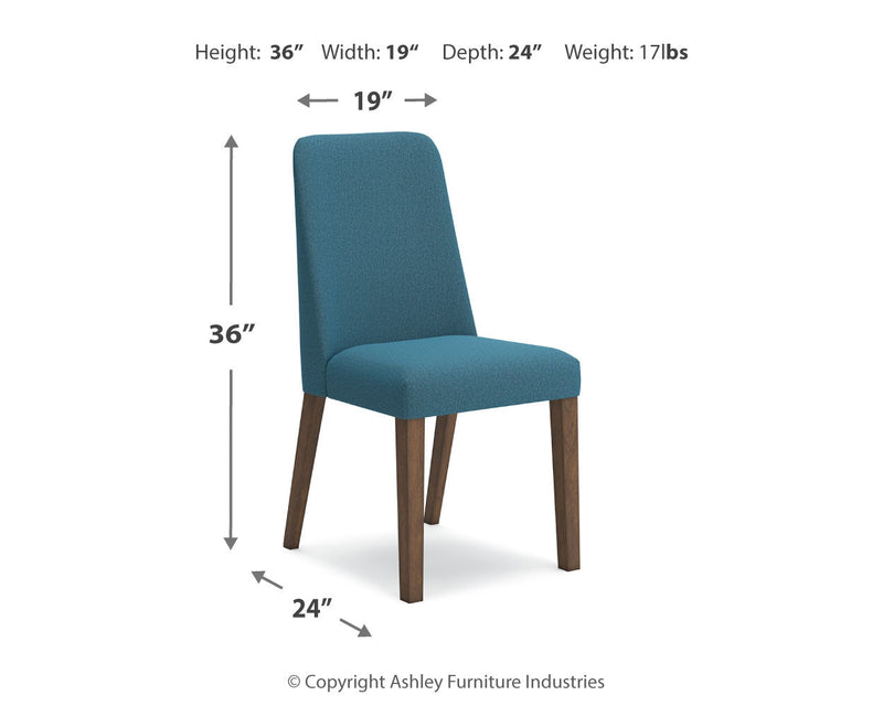 Lyncott Dining Table and 4 Chairs from Ashley - Lara Furniture