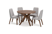 Lyncott Multi Dining Table and 4 Chairs -  Ashley - Lara Furniture