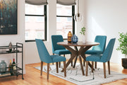 Lyncott Dining Table and 4 Chairs from Ashley - Lara Furniture