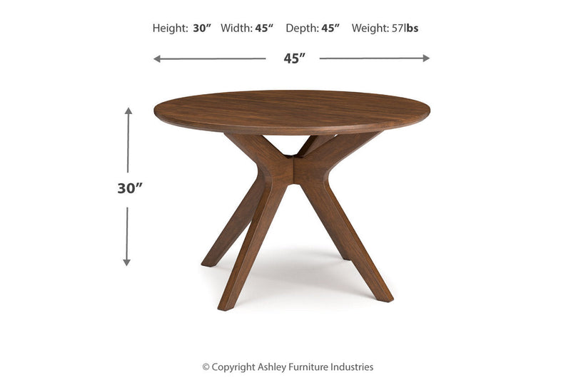 Lyncott Multi Dining Table and 4 Chairs -  Ashley - Lara Furniture