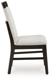 Neymorton Dining Table and 10 Chairs in Dark Grayish Brown from Ashley - Lara Furniture