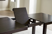 Neymorton Dining Table and 10 Chairs in Dark Grayish Brown from Ashley - Lara Furniture