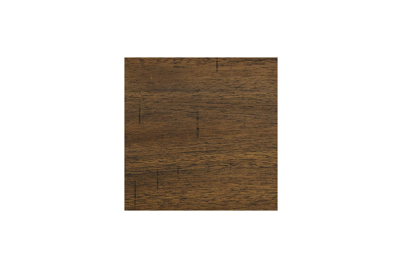 Moriville Grayish Brown Counter Height Dining Table with 4 Barstools, Bench, and Server -  Ashley - Lara Furniture