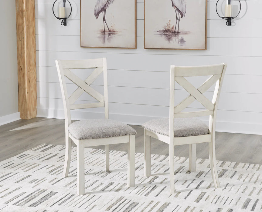 Robbinsdale Antique White Dining Chair, Set of 2