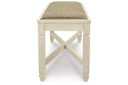 Bolanburg Two-tone Dining Table, 6 Chairs, and Bench -  Ashley - Lara Furniture