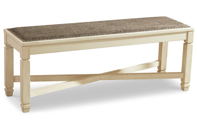 Bolanburg Two-tone Dining Table, 6 Chairs, and Bench -  Ashley - Lara Furniture