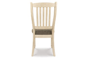 Bolanburg Antique White Dining Table with 4 Chairs and Bench -  Ashley - Lara Furniture